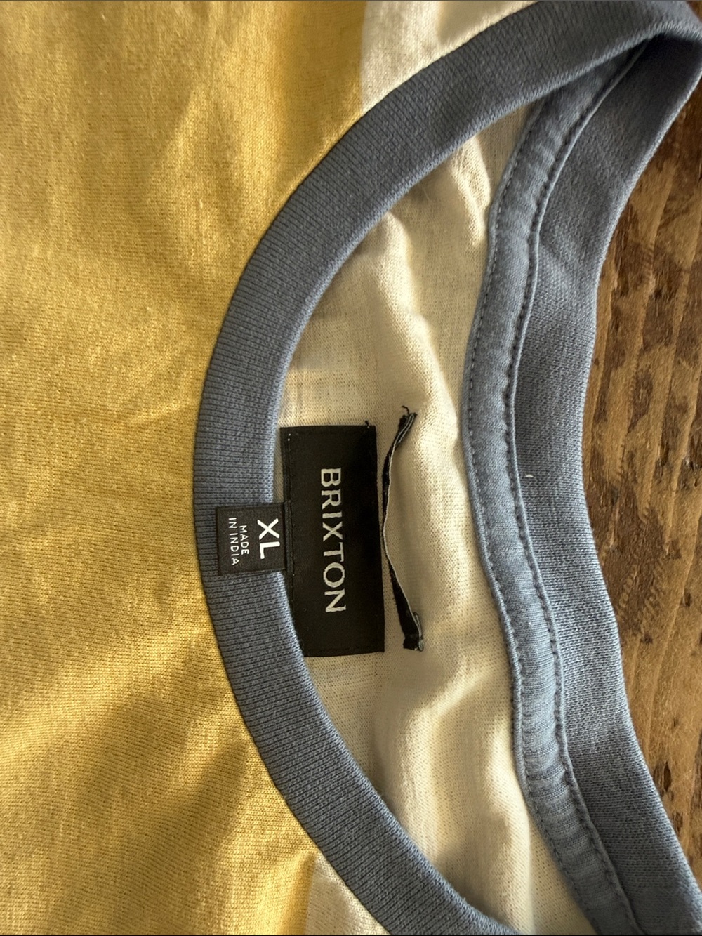 Brixton Yellow Bottom with Gray Trim